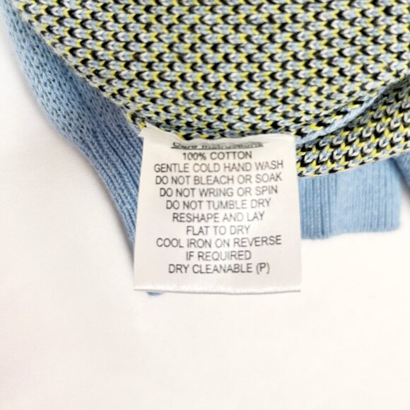 Dangerfield Daisy Do blue collared cardigan NWT size US6 - Picture 5 of 6